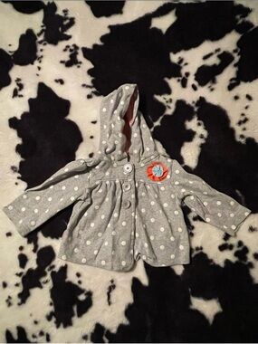 Carter’s Polkadot Button Up Infant Jacket Size 6 Months